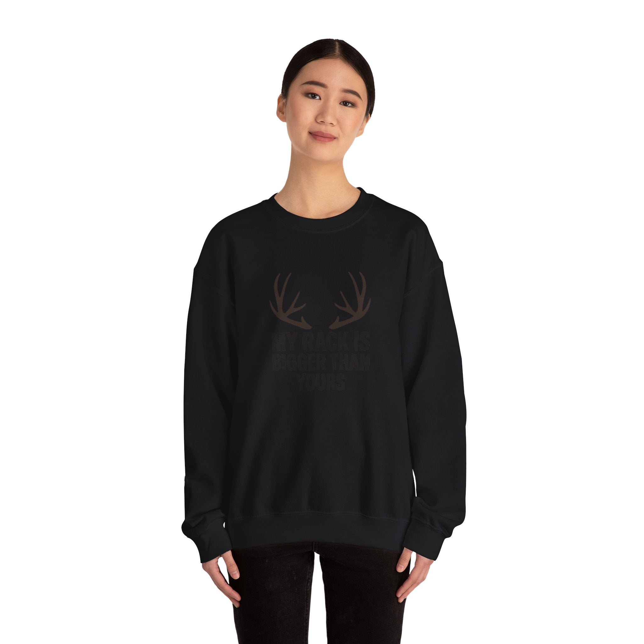 Funny Hunting Sweatshirt, Unisex Crewneck, Gift for Her, Outdoor Lover Apparel, Cozy Casual Wear, Perfect for Holidays
