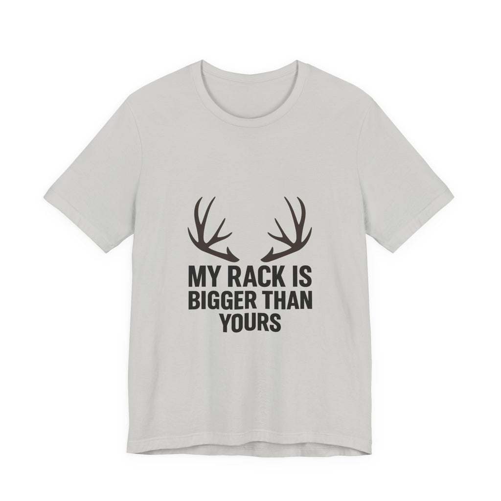 Funny Graphic Tee, Humor T-Shirt, Outdoor Lover Gift, Antler Tee, Casual Wear, Gift for Hunters