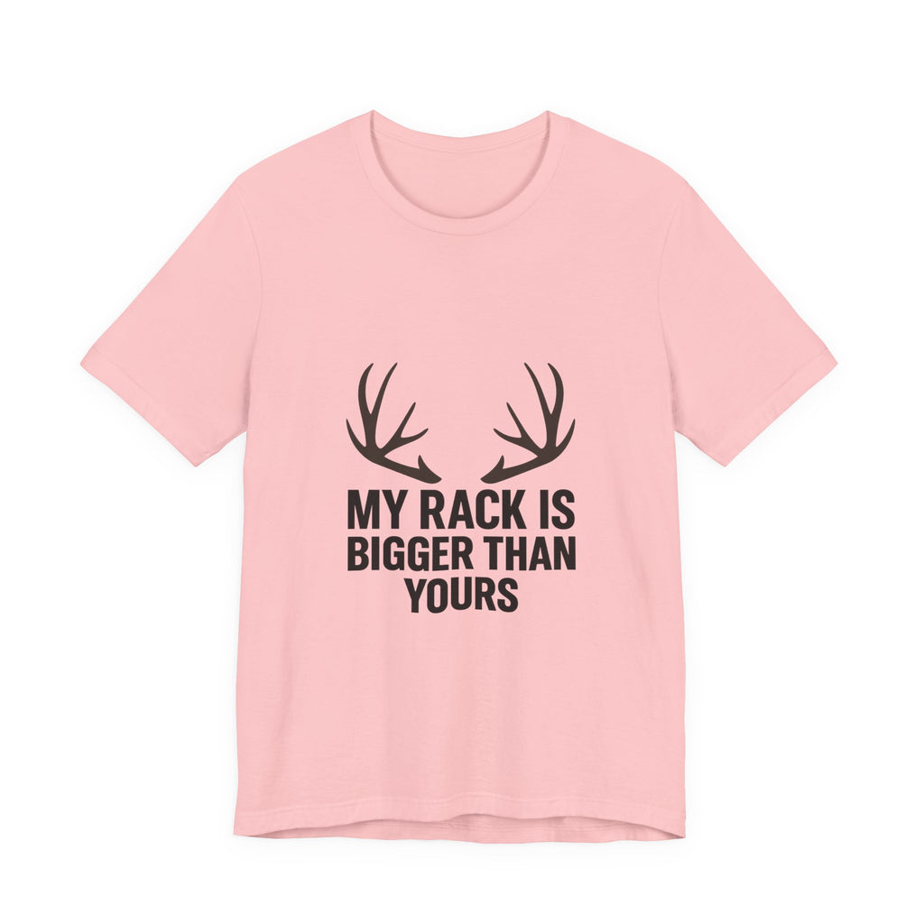 Funny Graphic Tee, Humor T-Shirt, Outdoor Lover Gift, Antler Tee, Casual Wear, Gift for Hunters