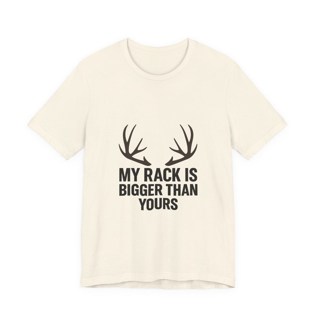Funny Graphic Tee, Humor T-Shirt, Outdoor Lover Gift, Antler Tee, Casual Wear, Gift for Hunters