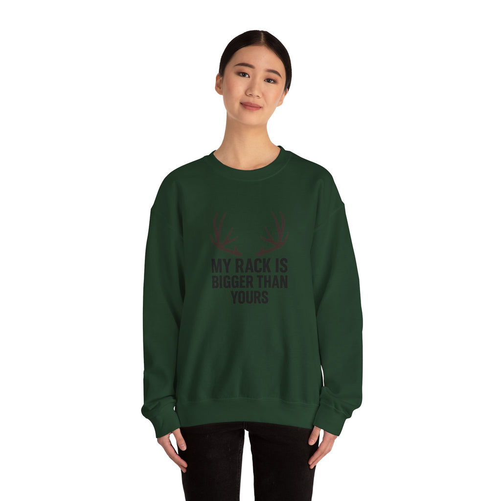 Funny Hunting Sweatshirt, Unisex Crewneck, Gift for Her, Outdoor Lover Apparel, Cozy Casual Wear, Perfect for Holidays