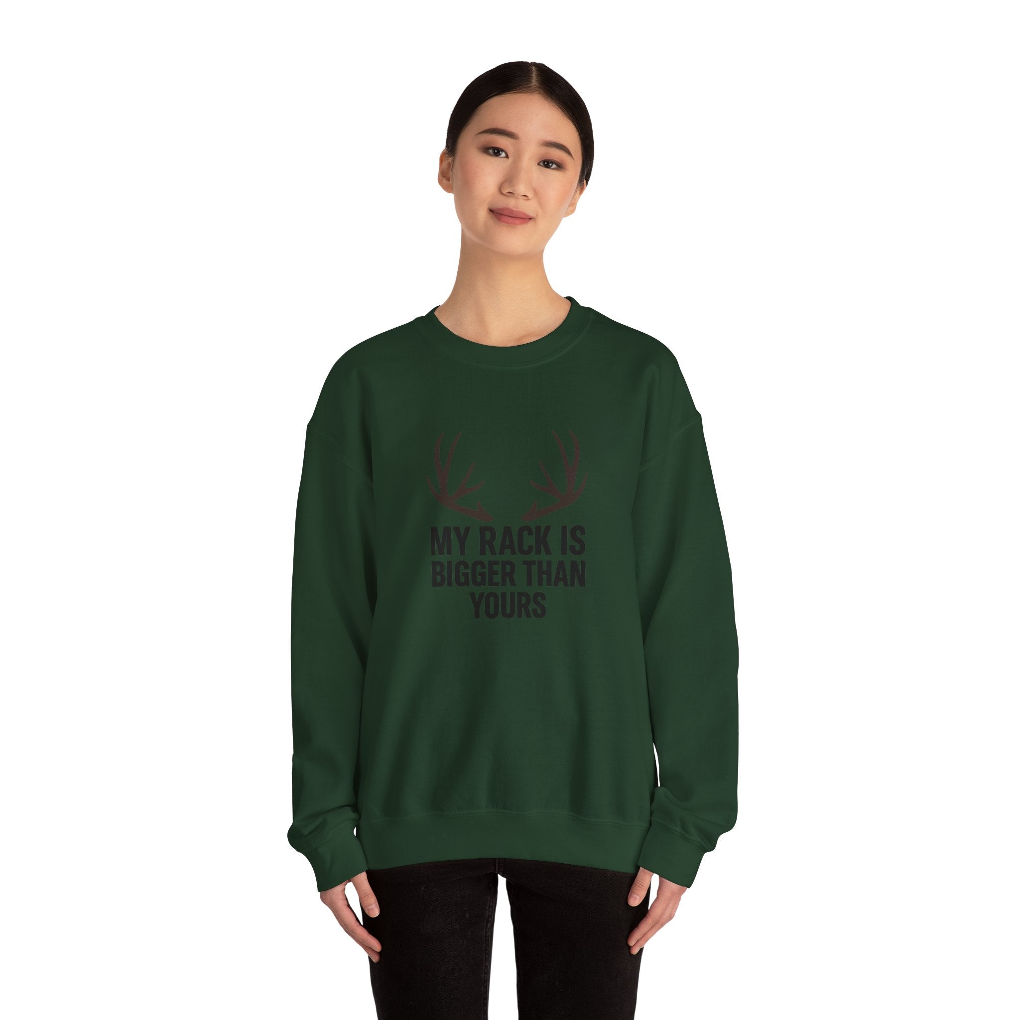 Funny Hunting Sweatshirt, Unisex Crewneck, Gift for Her, Outdoor Lover Apparel, Cozy Casual Wear, Perfect for Holidays