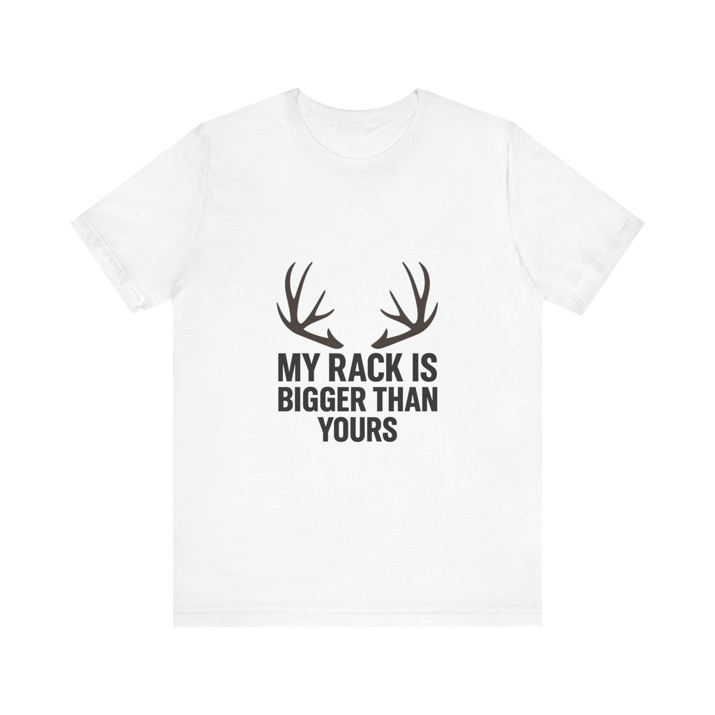 Funny Graphic Tee, Humor T-Shirt, Outdoor Lover Gift, Antler Tee, Casual Wear, Gift for Hunters