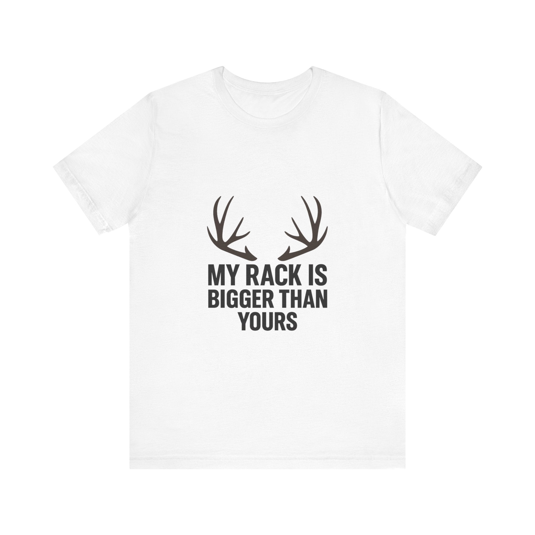Funny Graphic Tee, Humor T-Shirt, Outdoor Lover Gift, Antler Tee, Casual Wear, Gift for Hunters