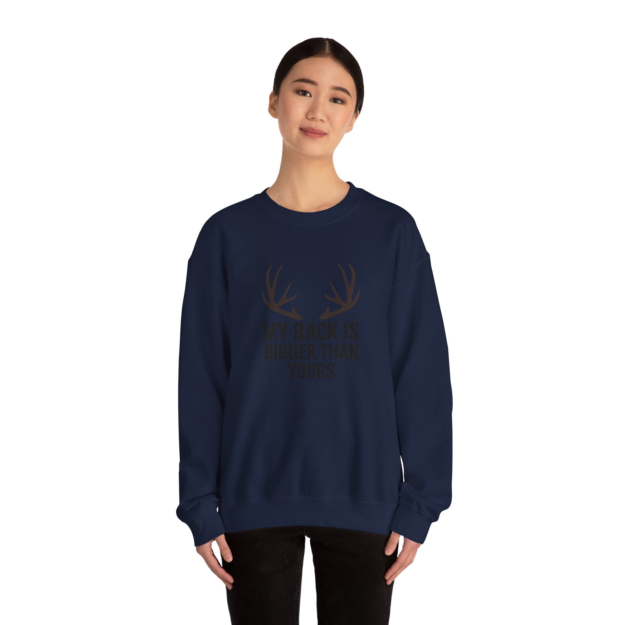 Funny Hunting Sweatshirt, Unisex Crewneck, Gift for Her, Outdoor Lover Apparel, Cozy Casual Wear, Perfect for Holidays