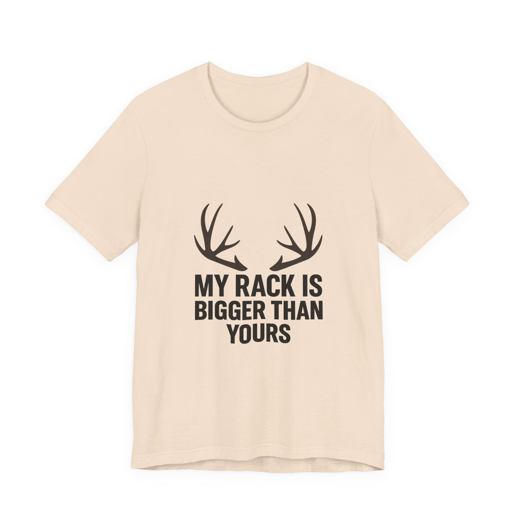 Funny Graphic Tee, Humor T-Shirt, Outdoor Lover Gift, Antler Tee, Casual Wear, Gift for Hunters