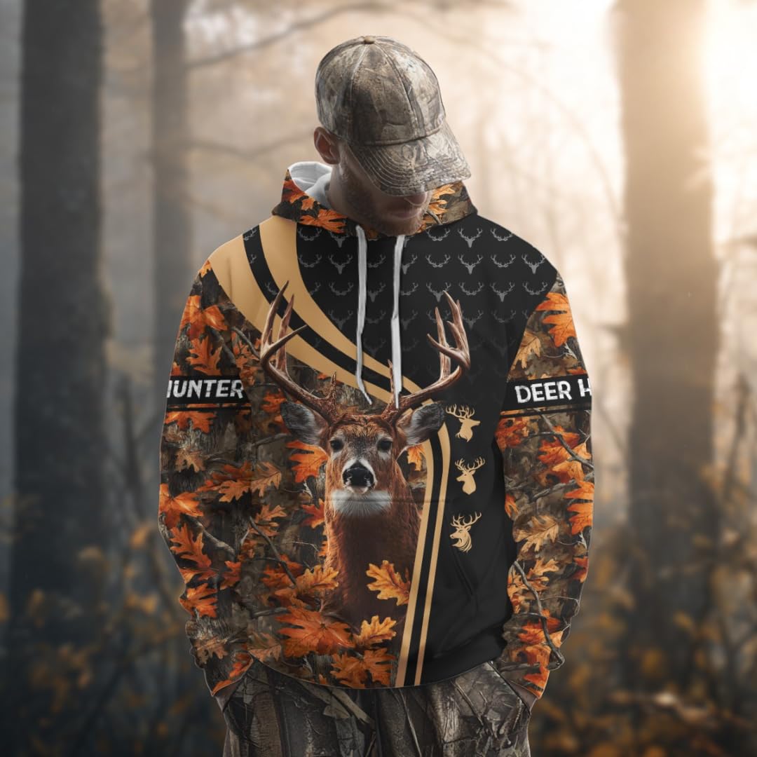 Custom Camo 3D Animal Deer Hunting Shirt Hunting Clothes For Season
