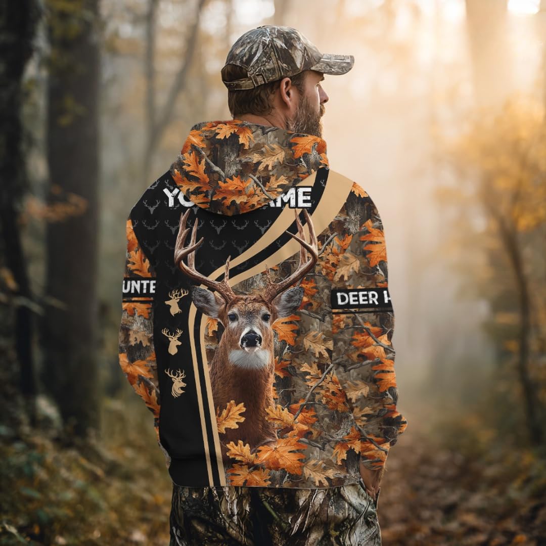 Custom Camo 3D Animal Deer Hunting Shirt Hunting Clothes For Season
