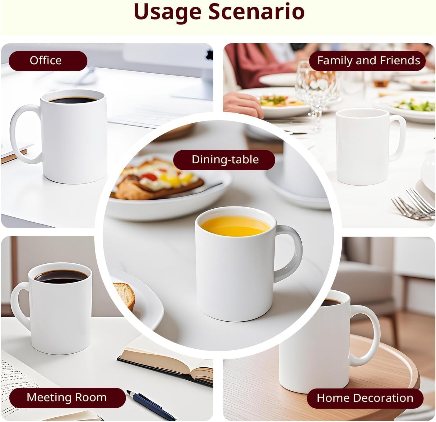 RTEJUFKR Coffee Mug Woke Up Sexy As Hell Again Lightweight Bright Porcelain Tea Cup With Handle 11 OZ Ceramic Cup Office Mugs.