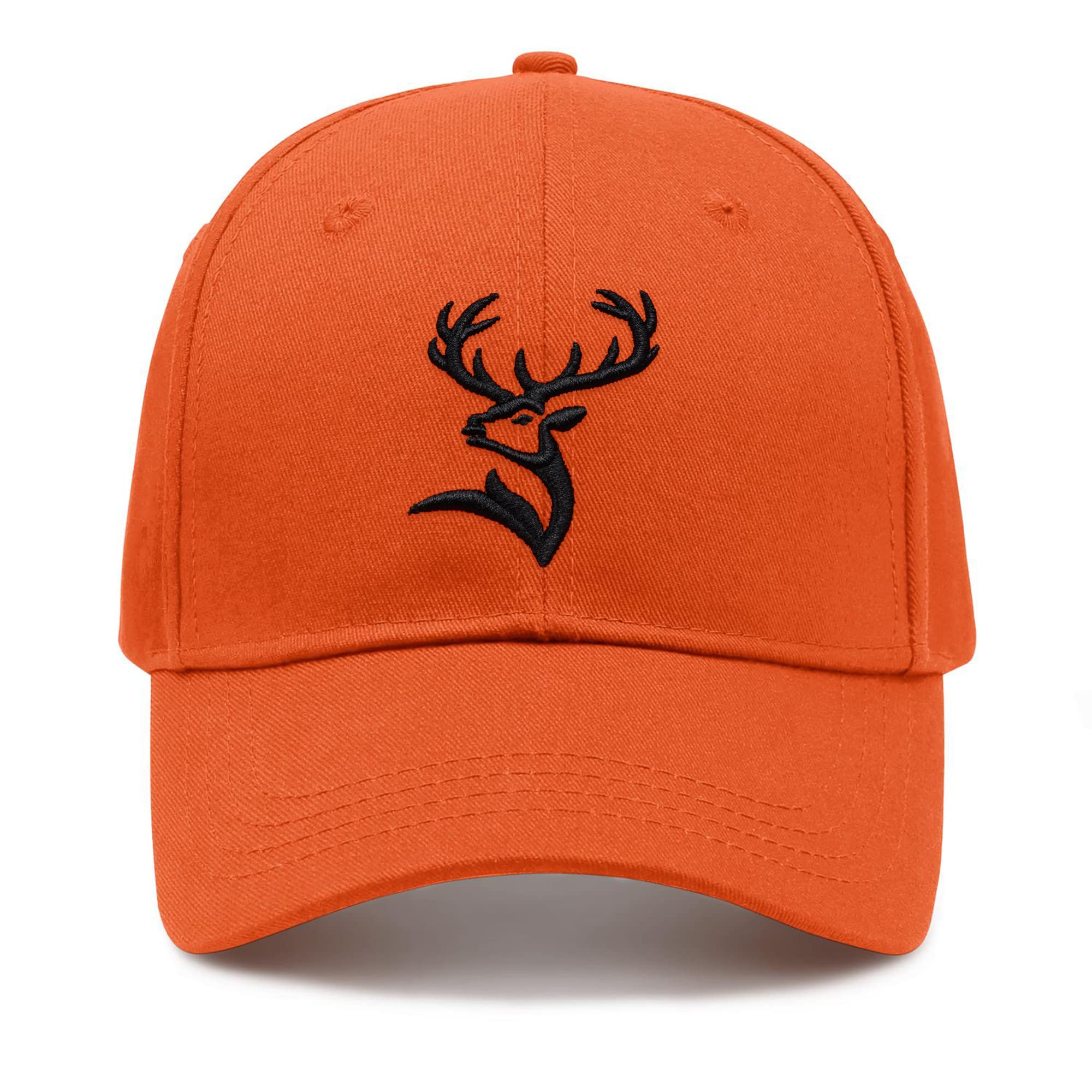 Deer Hunting Gifts for Men Blaze Orange Hunting Hat Deer Hunter Baseball Caps for Men Women