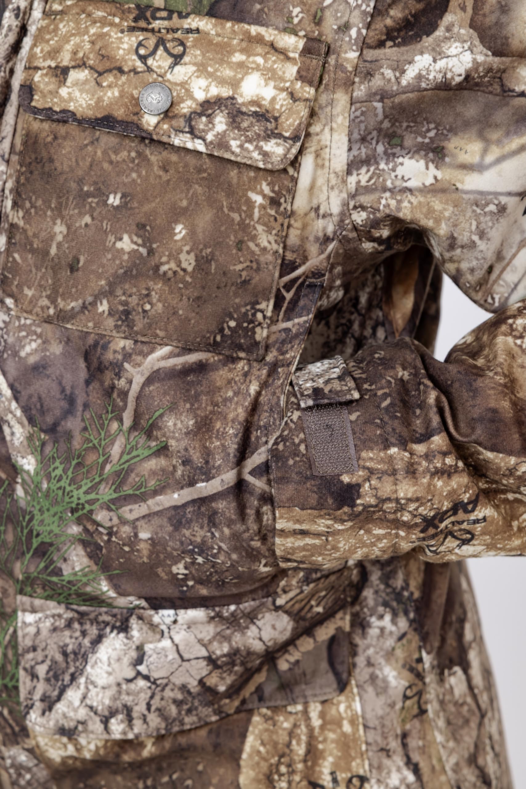 Realtree Women's APX Camo Water Resistant Insulated Parka – Unstoppable Cold Weather Hunting Jacket, Ultra-Quiet & Rugged | Size M