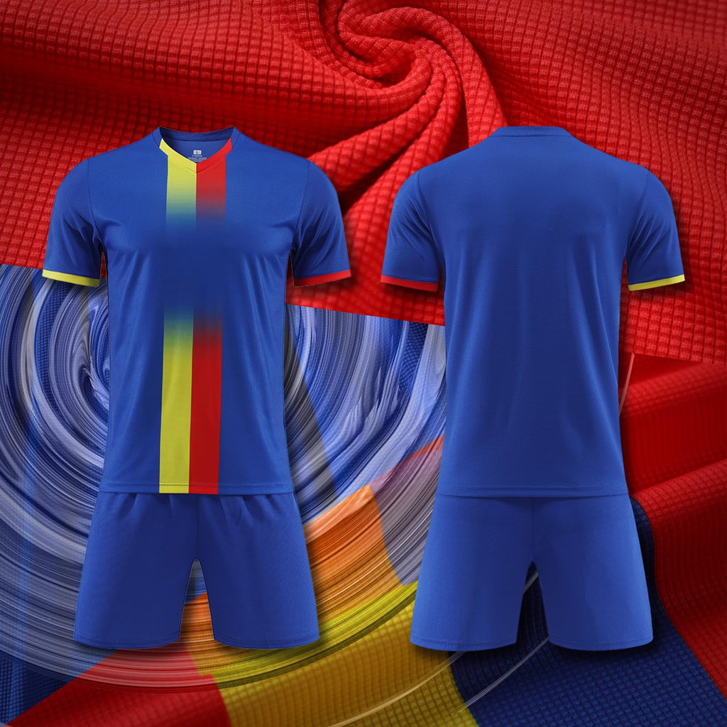 OPUTWDF Custom Soccer Uniform Men Youth Personalized Athletic Soccer T-Shirts and Shorts with Team Name Number Logo