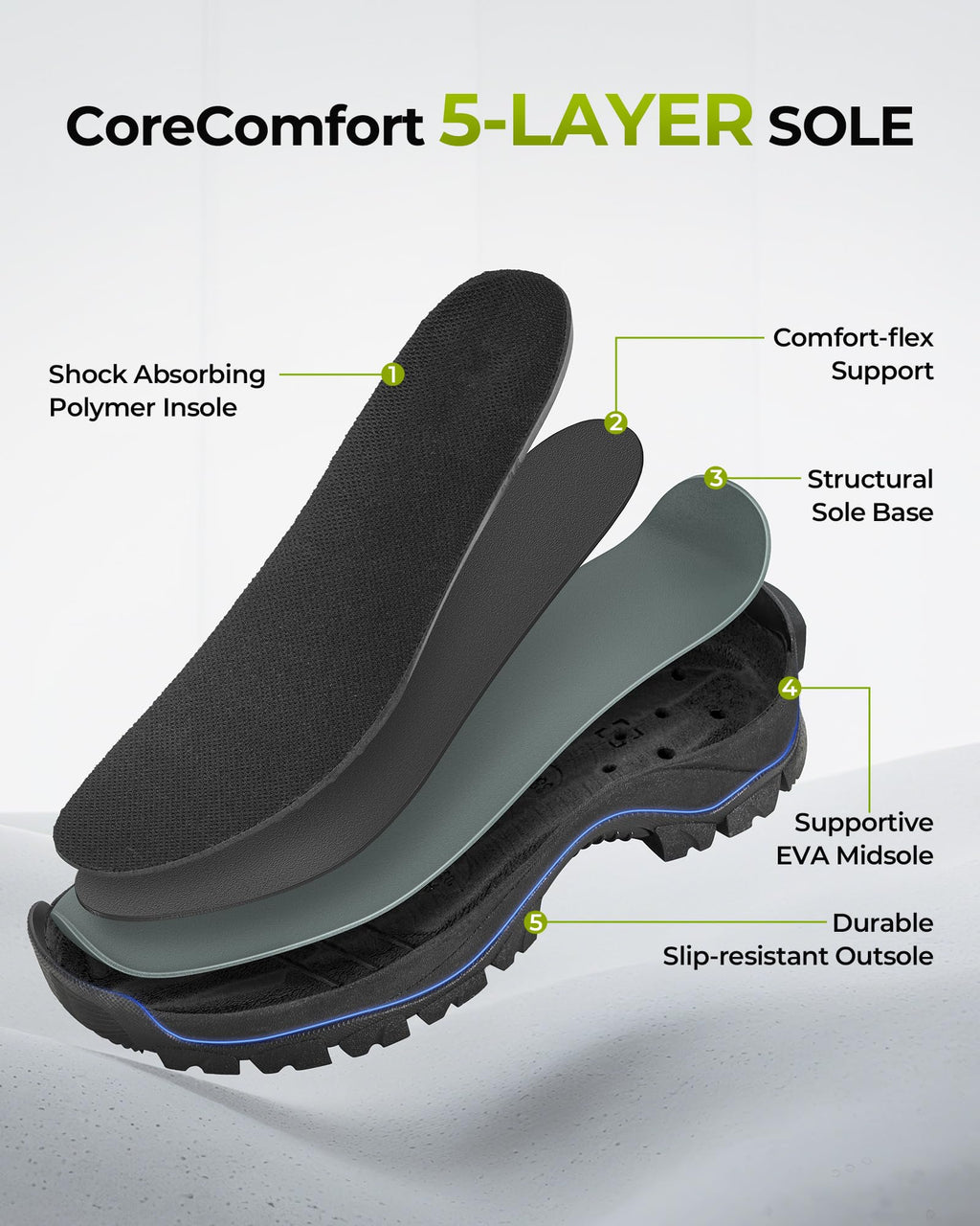 Extremus MudRidge Hunting Boots by KastKing, Men’s Waterproof Insulated Rubber Boots with 6mm Neoprene, All-terrain Anti-slip Sole, Warm Cold Weather Hunting, Fishing, Hiking & Farm Boots