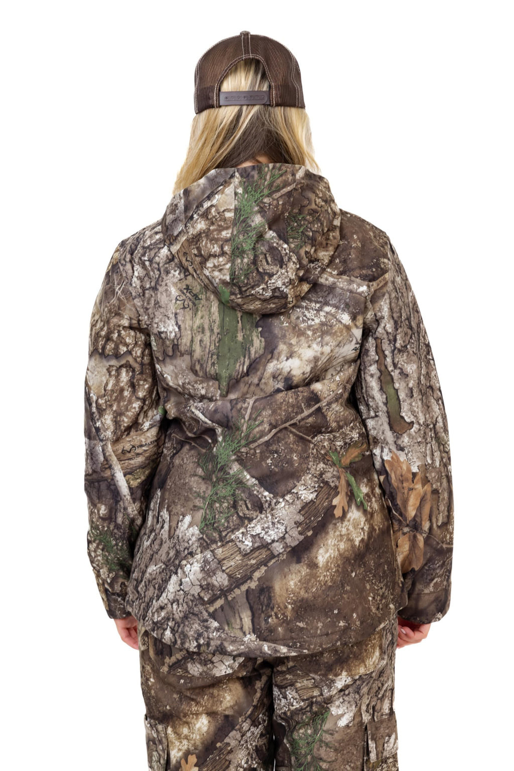 Realtree Women's APX Camo Water Resistant Insulated Parka – Unstoppable Cold Weather Hunting Jacket, Ultra-Quiet & Rugged | Size M