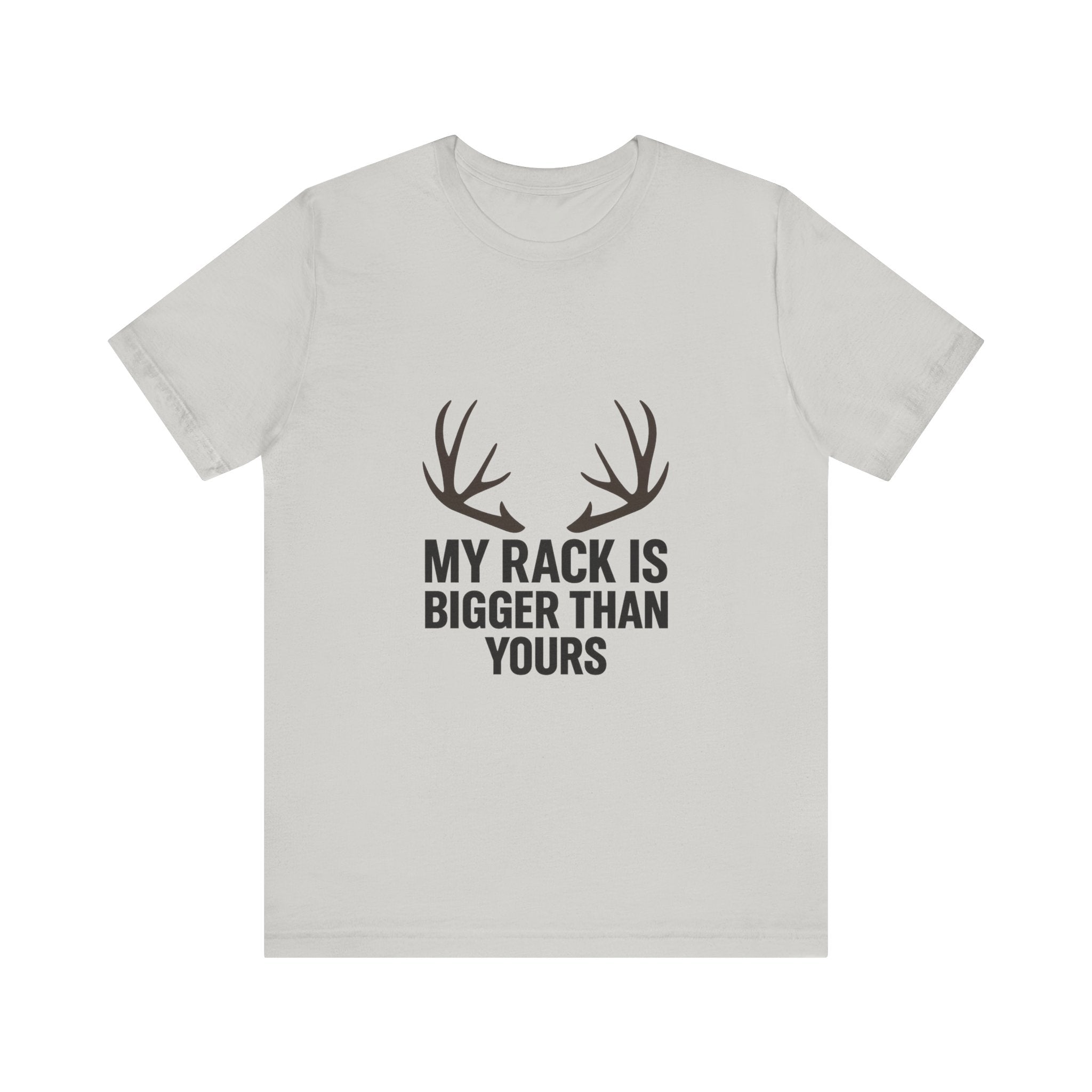 Funny Graphic Tee, Humor T-Shirt, Outdoor Lover Gift, Antler Tee, Casual Wear, Gift for Hunters